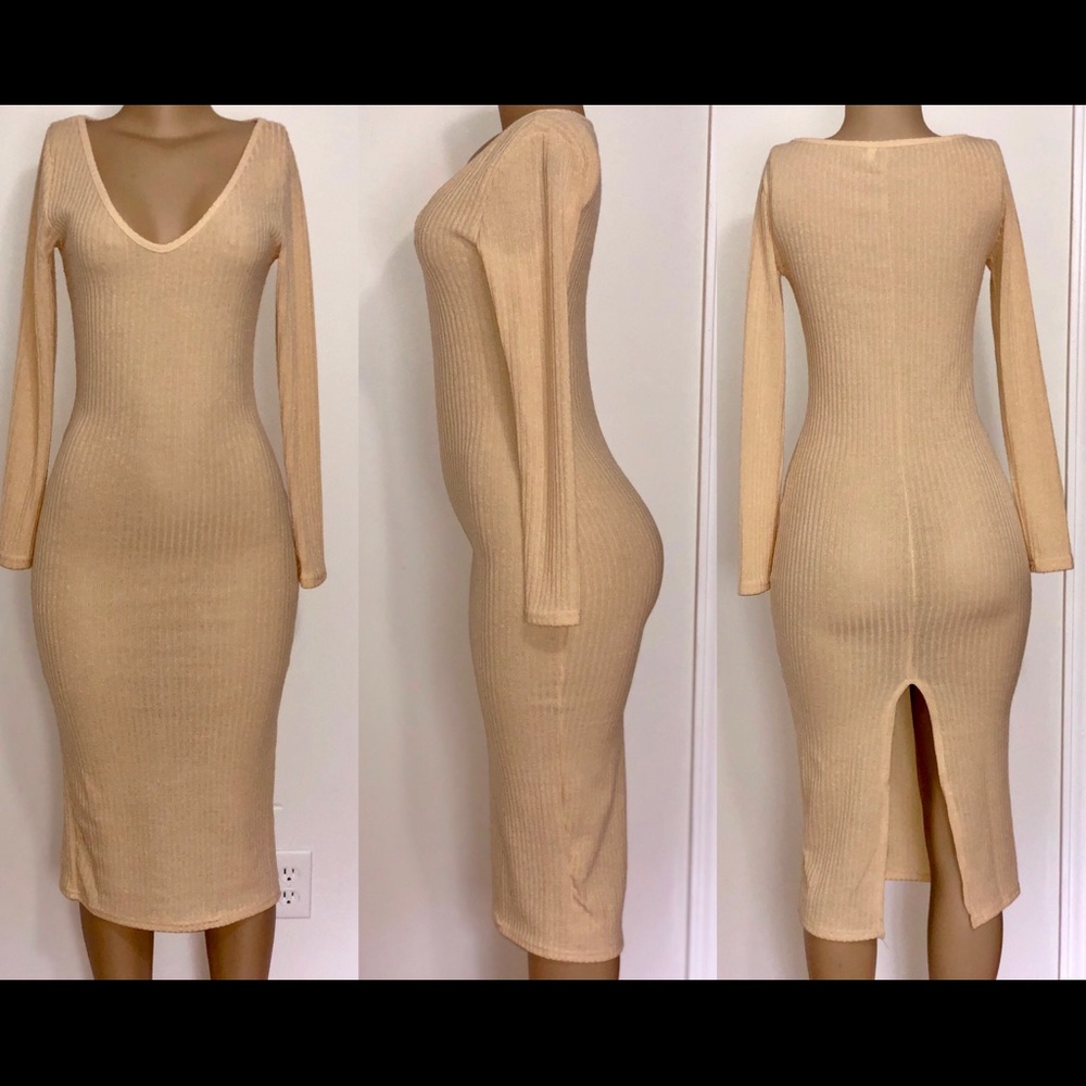 Long Sleeve Midi Dress